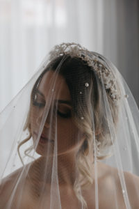 MARINA crystal bridal headband 6
