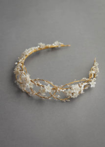 MARINA crystal bridal headband 9