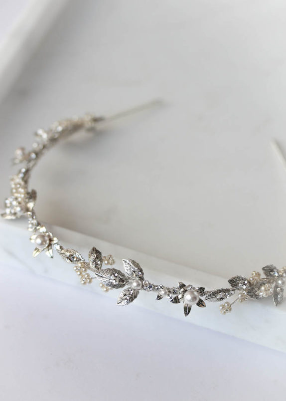RUBEN crystal wedding headband 3