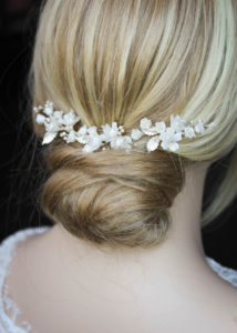 RAFAEL floral bridal hair vine 1