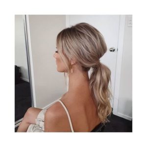 The essential guide to 2020 wedding hair_bridal ponytail 4