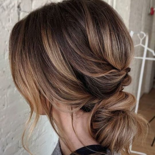 The essential guide to 2020 wedding hair_textured updo 3