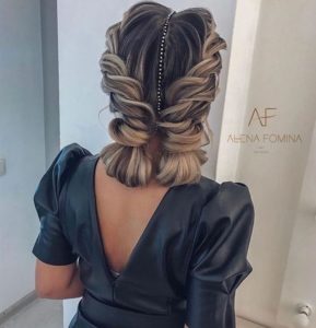 The essential guide to 2020 wedding hair_textured updo 4