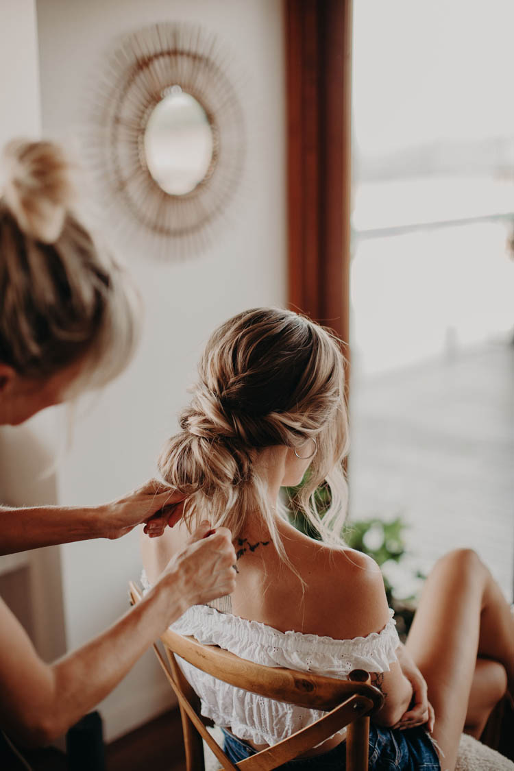 Boho bridal styling | Tips from Byron Bay wedding hairstylist Anita Bauer 2