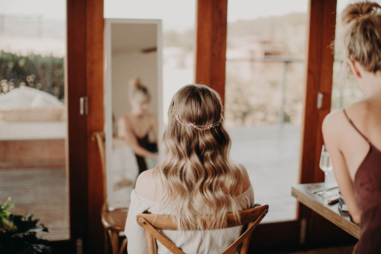 Boho bridal styling | Tips from Byron Bay wedding hairstylist Anita Bauer 5