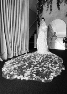 Bespoke for Monica_411cm fully embellished wedding veil 18