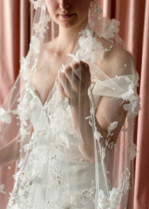 Bespoke for Monica_411cm fully embellished wedding veil 7