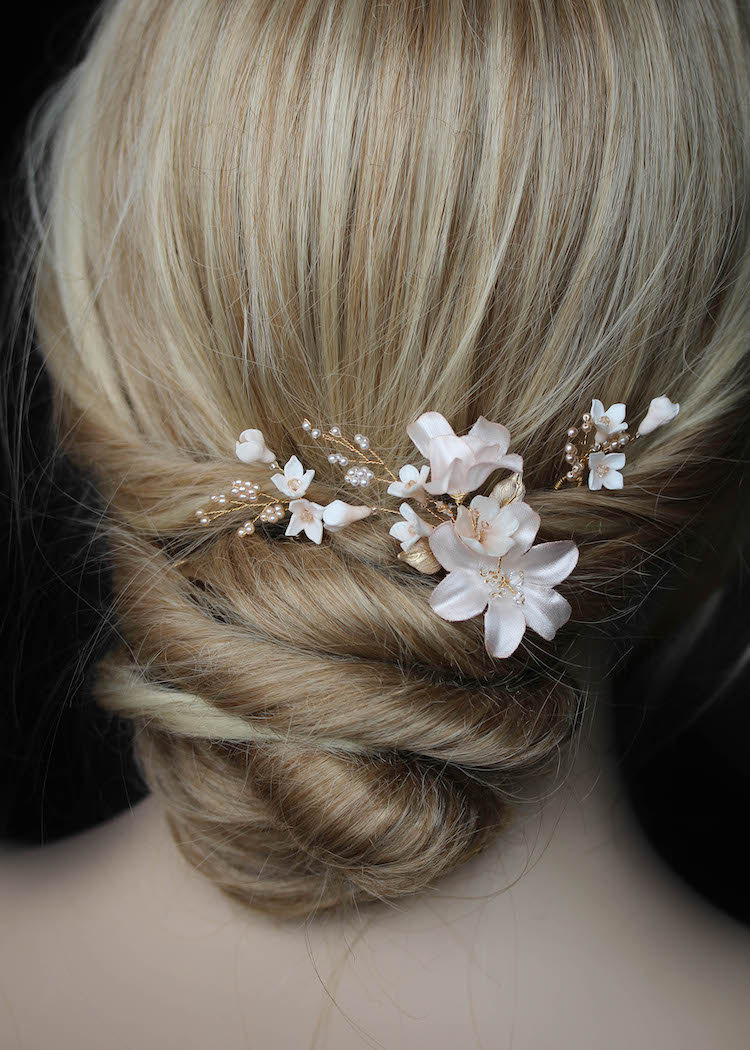 FLORENTINE  wedding hair pins - TANIA MARAS BRIDAL