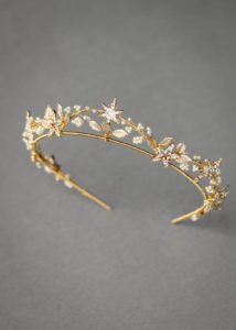 11 Celestial inspired wedding accessories_Starry Night crown 1