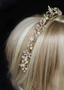 11 Celestial inspired wedding accessories_Starry Night crown 2