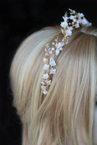An airy and romantic floral headband for bride Megan_3