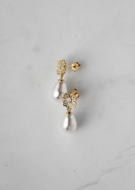 JULIETTE floral bridal earrings 4