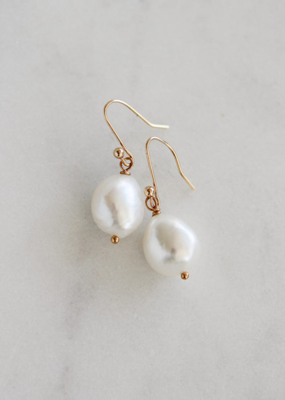 LARA pearl drop earrings 3