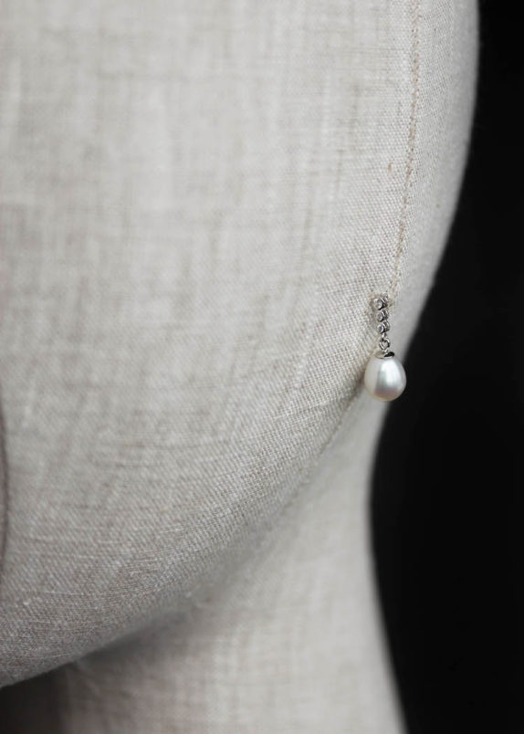 LILIAN pearl bridal earrings 3