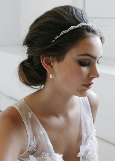 MOSS pearl bridal tiara 1
