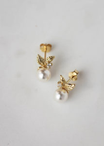 NINETTE small pearl earrings 2