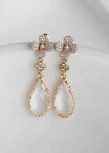 PALAIS floral bridal earrings 1