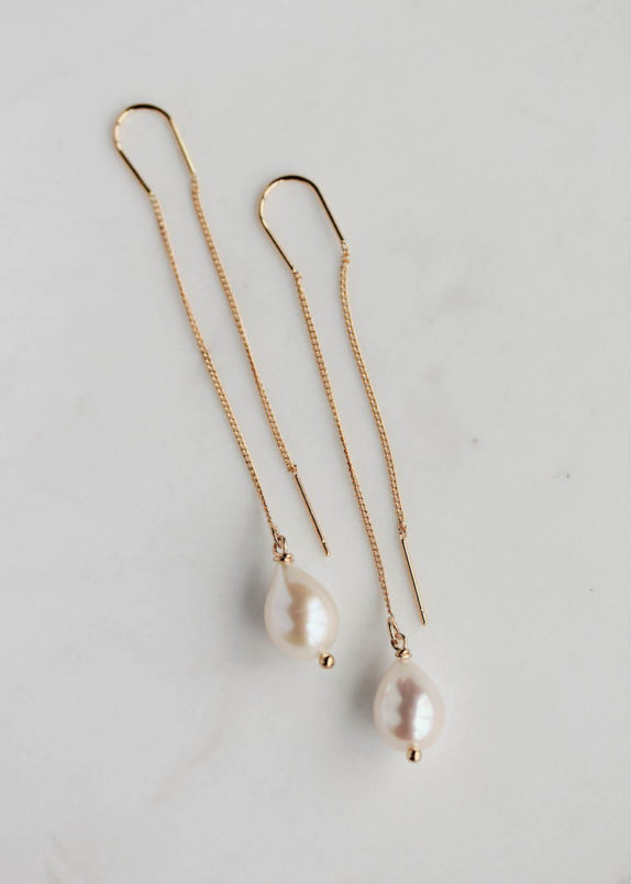 TEARDROP pearl earrings 1