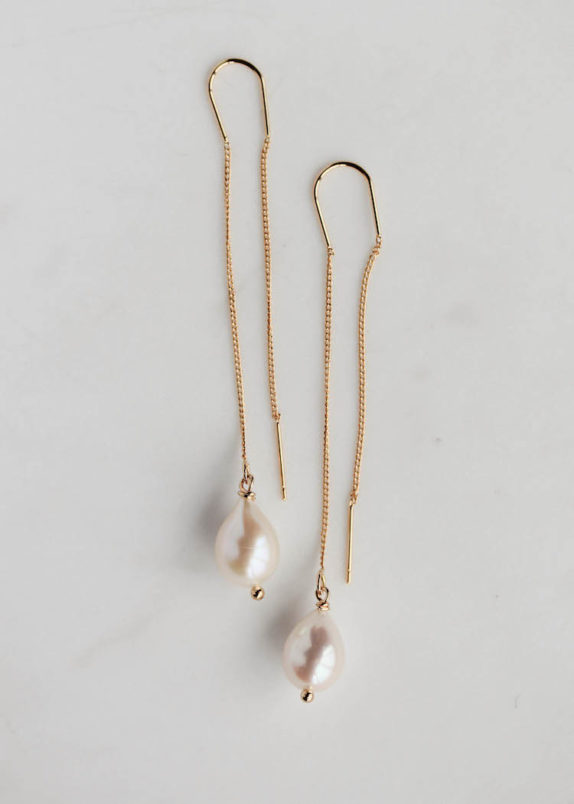 TEARDROP pearl earrings 5