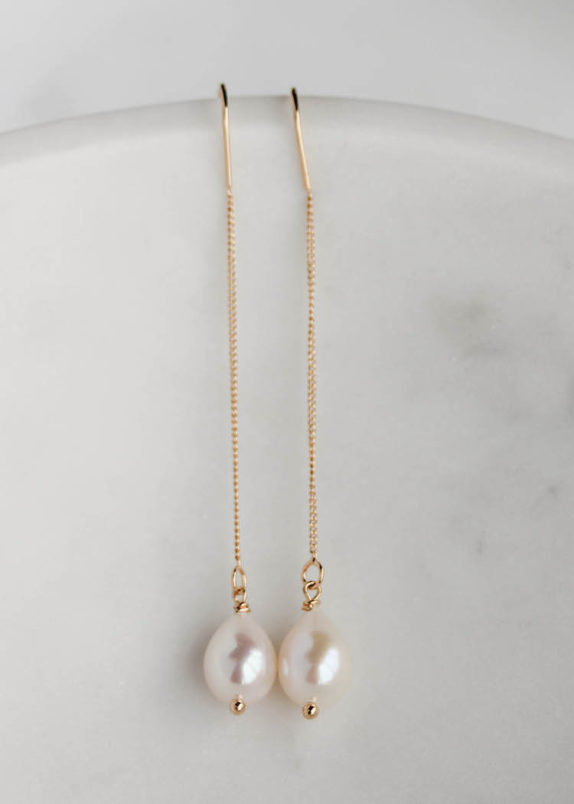 TEARDROP pearl earrings 7