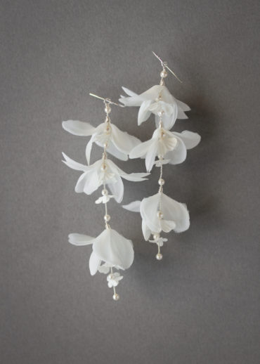 WILLOW floral bridal earrings 1
