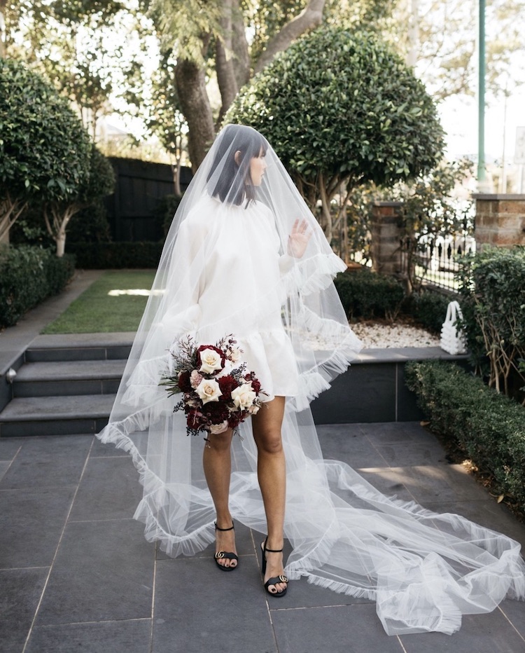 Wedding dress and veil www.np.gov.lk