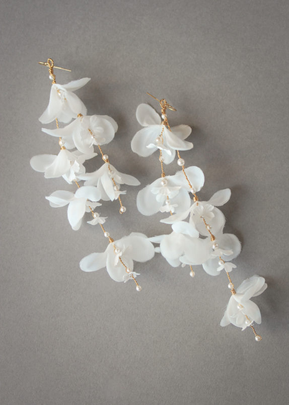 BLANCHARD floral bridal earrings 4