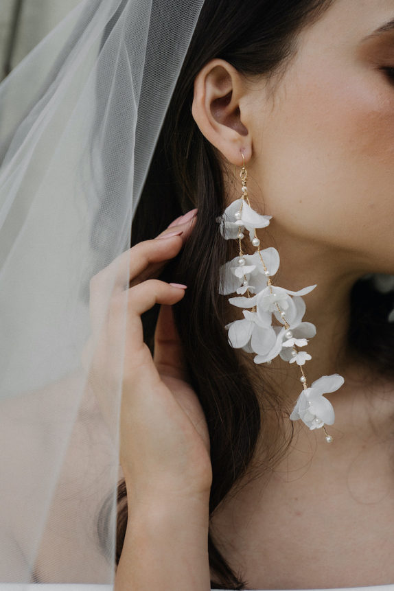 BLANCHARD floral bridal earrings 6