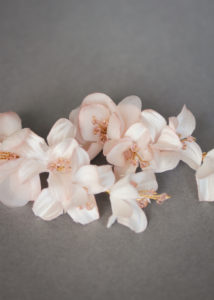 DARLING blush pink floral earrings 6