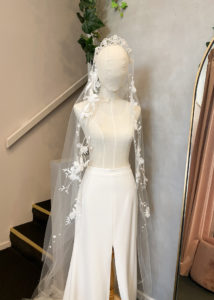 DOLCE | Crystal wedding veil 10