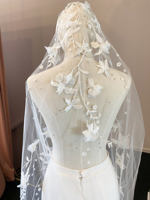 DOLCE | Crystal wedding veil 4