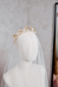 DUET floral wedding crown 1