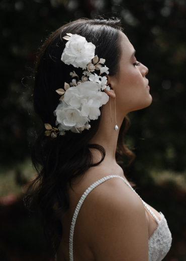 REMBRANT | Floral bridal hair piece 1