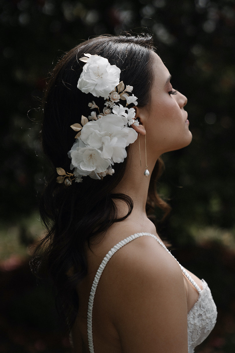 REMBRANT | Floral bridal hair piece 1