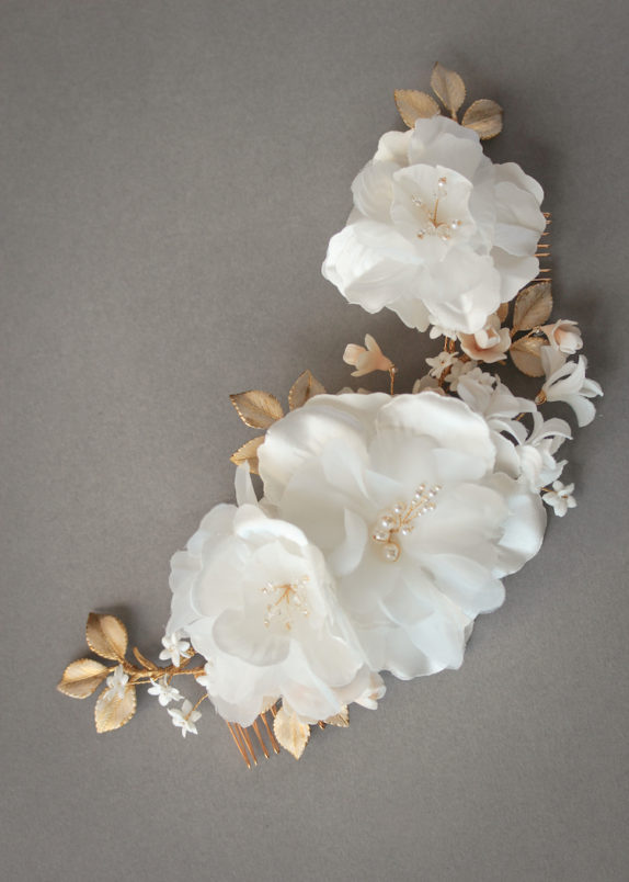 REMBRANT | Floral bridal hair piece 3