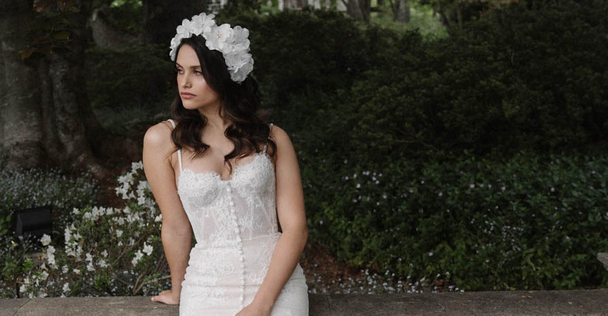 CAMILLE  cathedral veil - TANIA MARAS BRIDAL