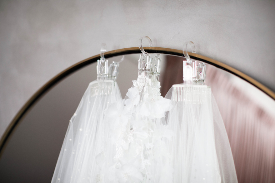How to care for a wedding veil