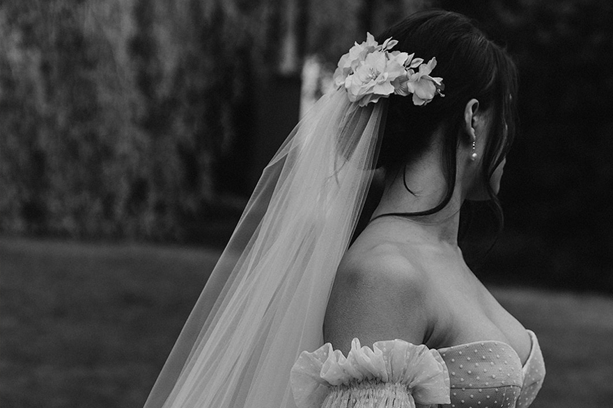 Floral bridal accessories for the modern bride