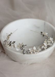 ANTOINETTE crystal wedding crown 11