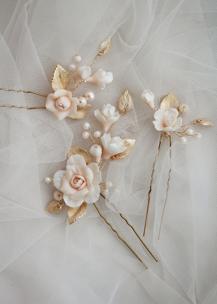 DUSK bridal hair pins 7