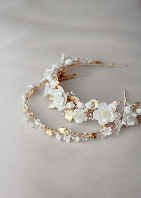 EVELEIGH floral bridal headpiece 23
