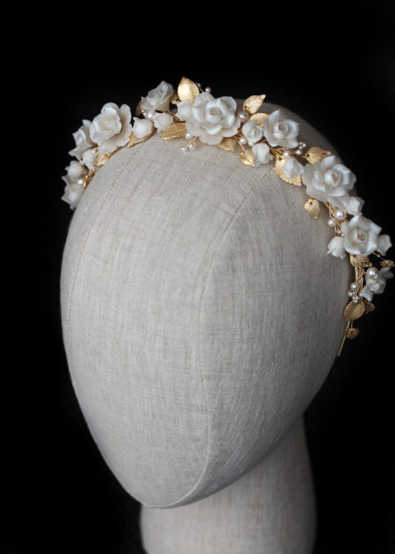 EVELEIGH floral bridal headpiece 8