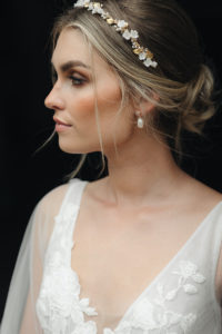 FREYA delicate bridal headband 1