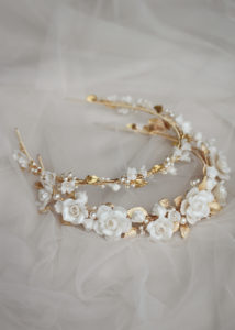 FREYA delicate bridal headband 7