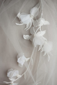 ORCHID wedding veil 14
