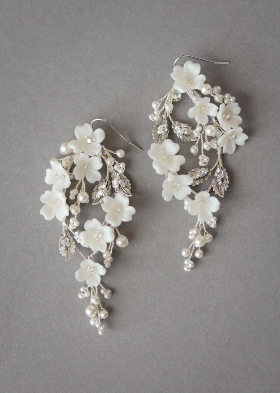 PHILIPPE floral earrings 7