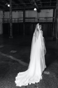 REIGN crystal wedding veil 7