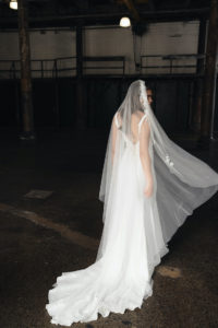 REIGN crystal wedding veil 9