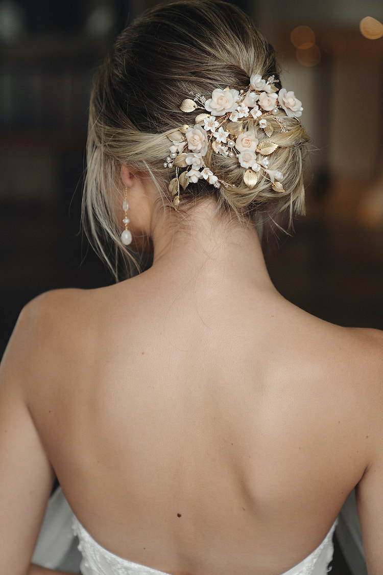 Champagne bridal accessories you will love 10