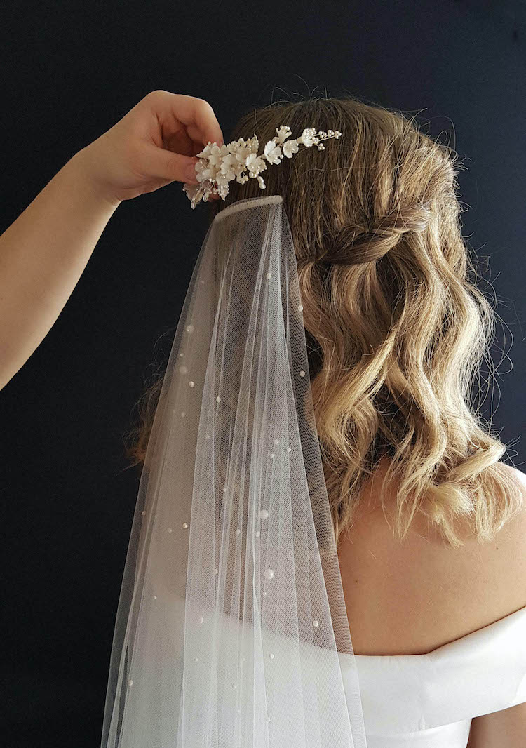 How to Wear a Wedding Veil with a Short Bob or Pixie Hairstyle